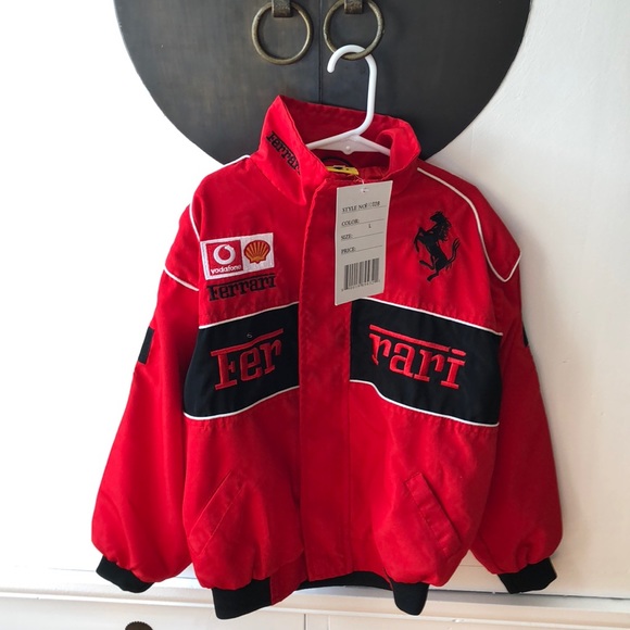 kids ferrari jacket